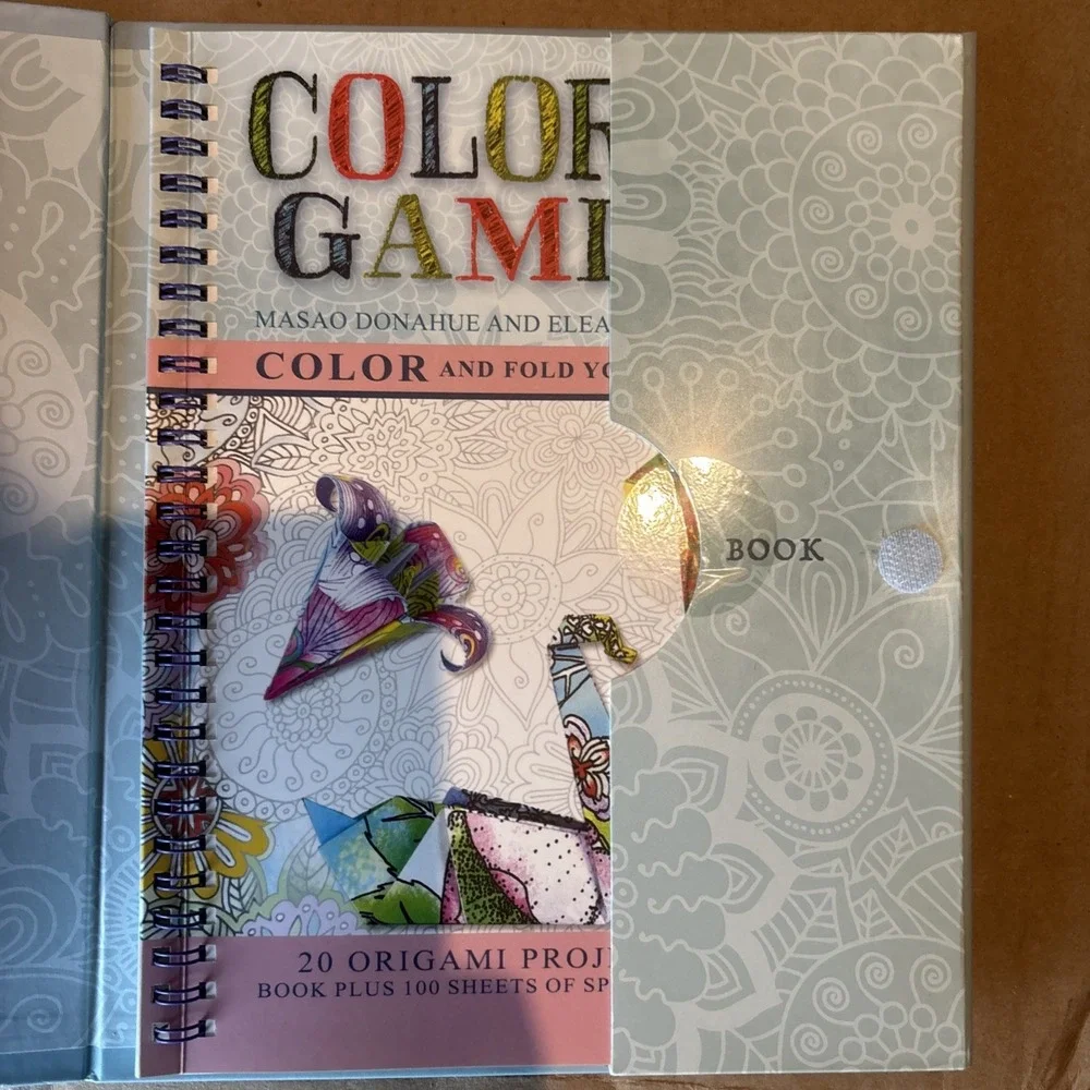 Color-Gami: Color and Fold You -‎ Paperback - New